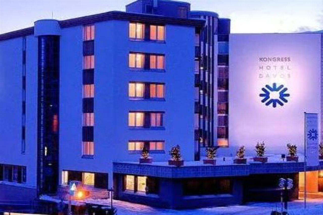 Kongress Hotel Davos Exterior foto