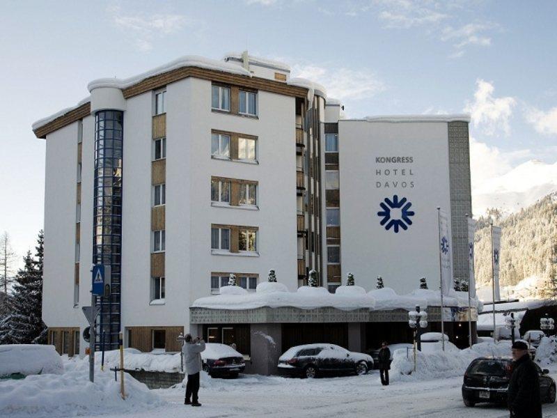 Kongress Hotel Davos Exterior foto