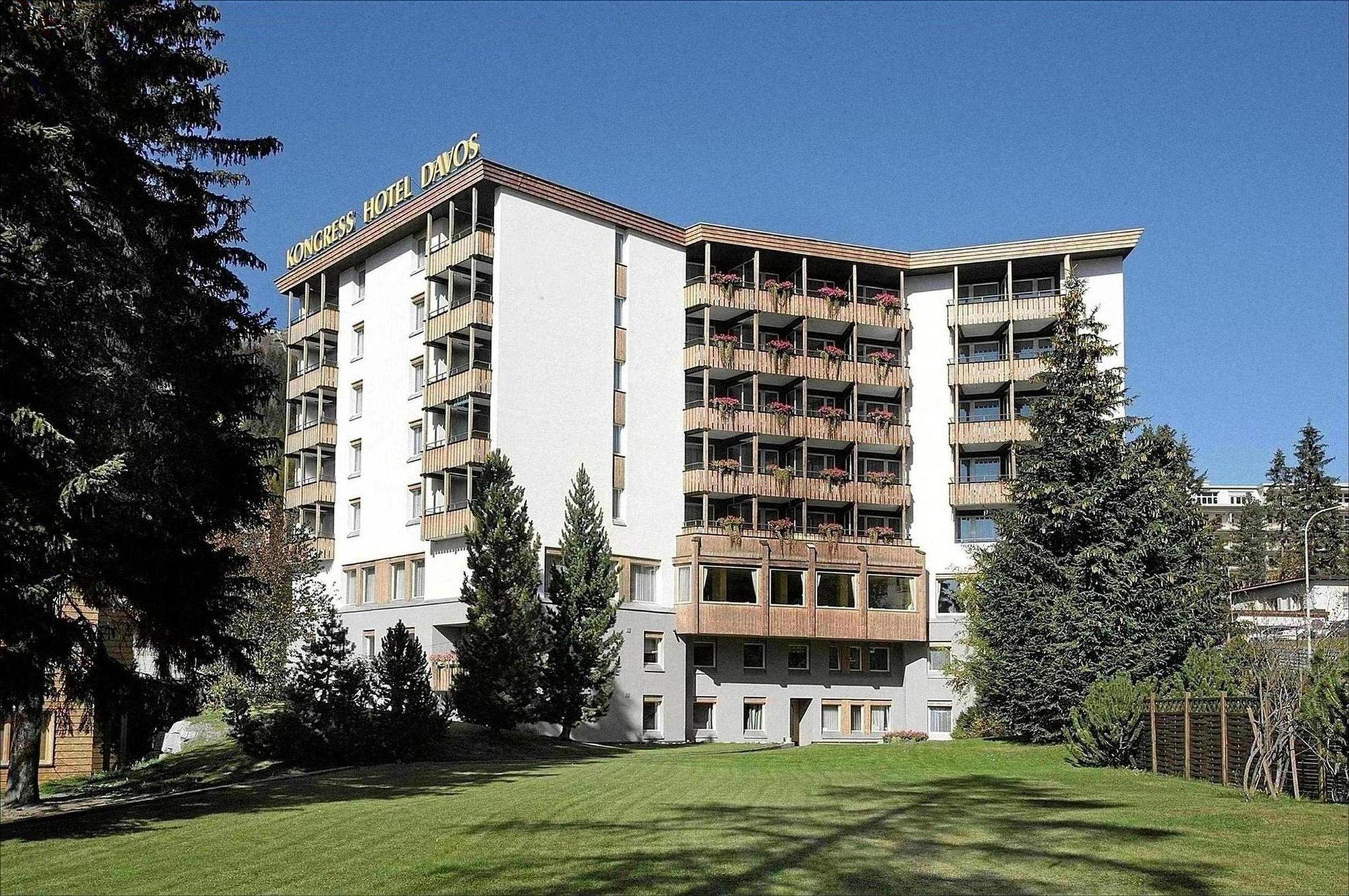 Kongress Hotel Davos Exterior foto