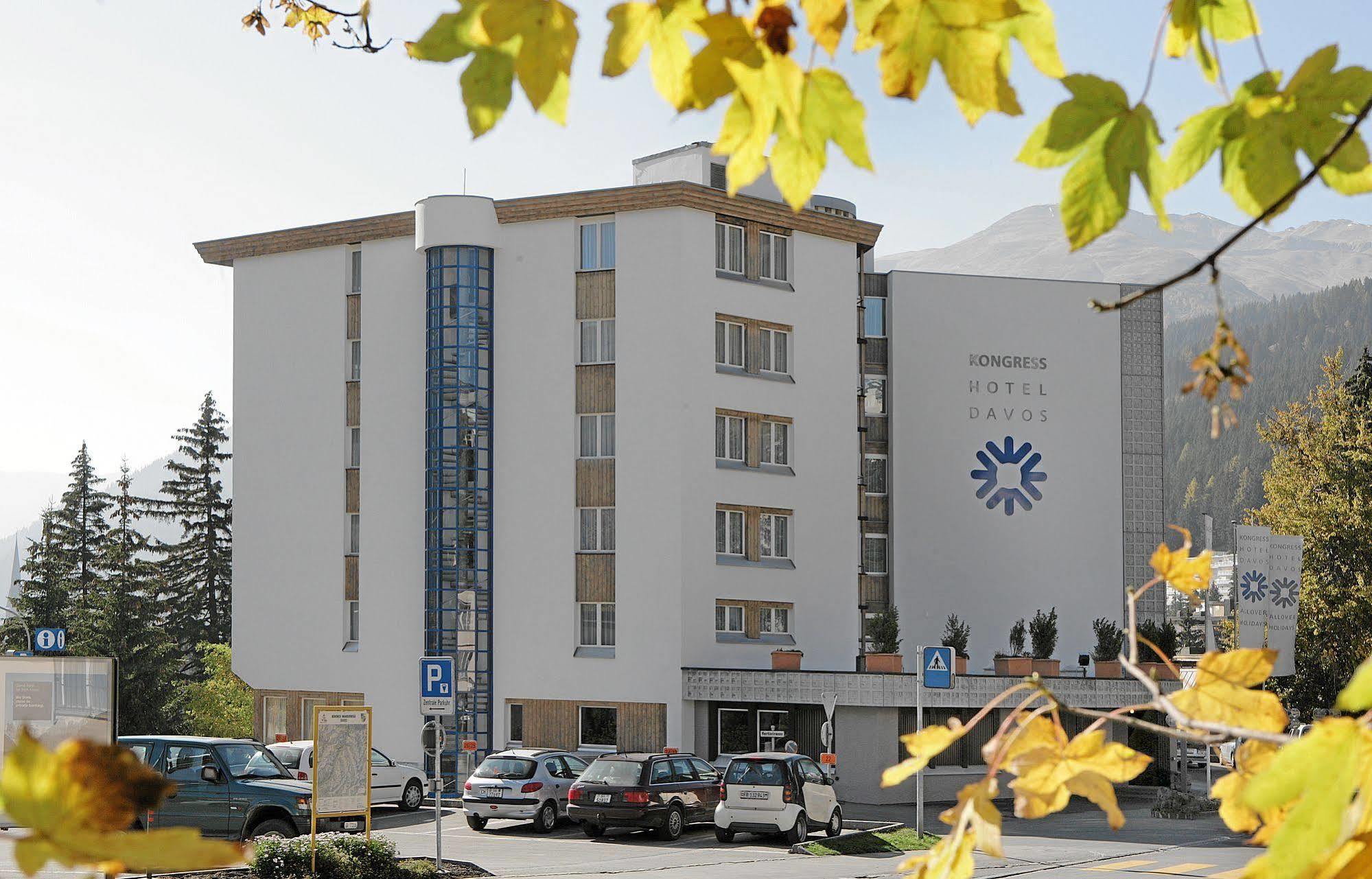 Kongress Hotel Davos Exterior foto